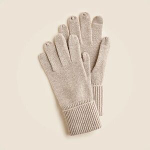 NWT J. Crew Cashmere Tech Touch Gloves, Camel Color